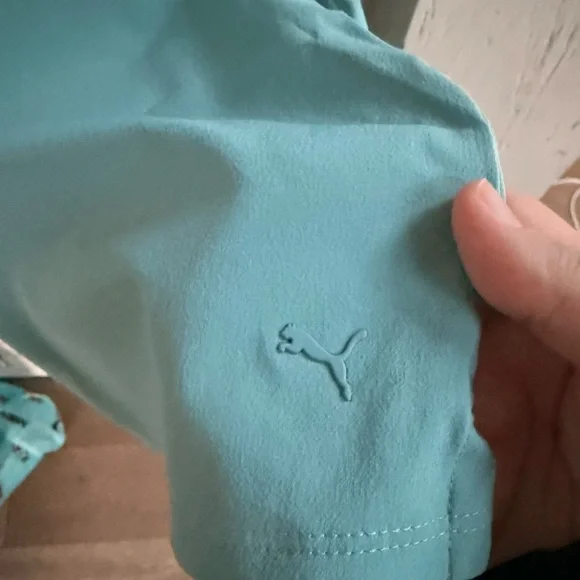 PUMA Golf Dress Women’s Sleeveless Quarter Zip Athletic Performance Teal Active - Picture 6 of 11